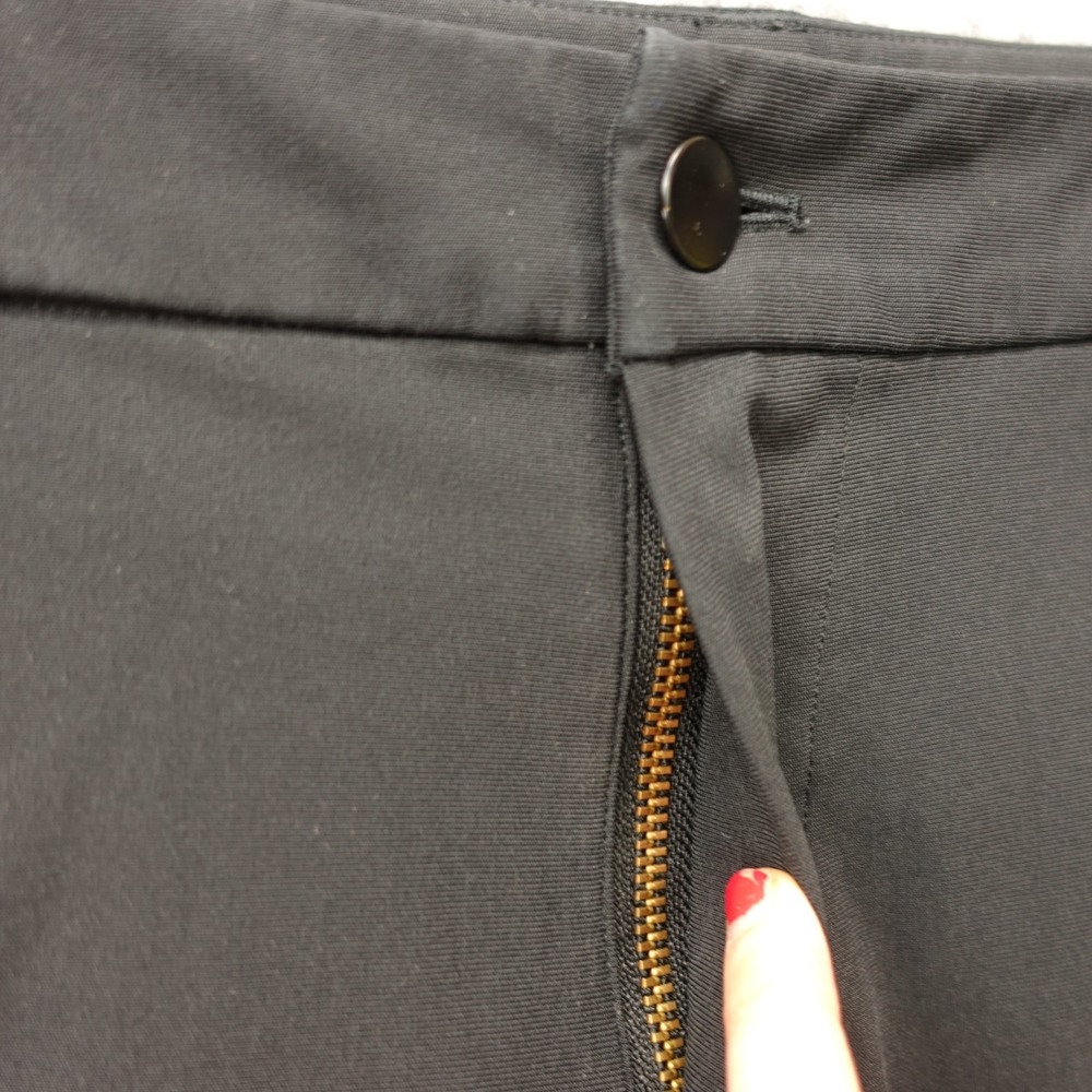 Lululemon ABC Pants Mens 30 Black Warpstreme Tech Slim Utility Trousers 31x29 - Picture 10 of 16